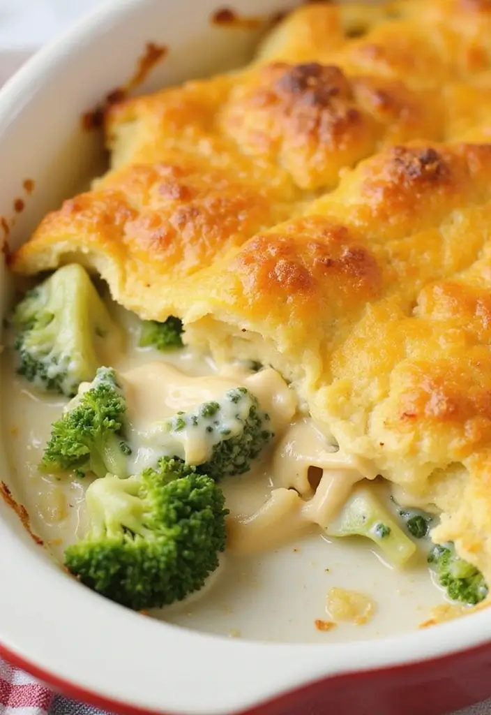 10 Healthy and Delicious Chicken with Broccoli Recipes - 3. Creamy Chicken and Broccoli Bake
