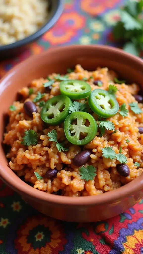 10 Nutritious and Filling Rice and Beans Recipes You'll Love - 2. Spicy Mexican Rice and Beans