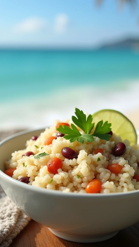 10 Nutritious and Filling Rice and Beans Recipes You'll Love - 3. Coconut Rice and Beans