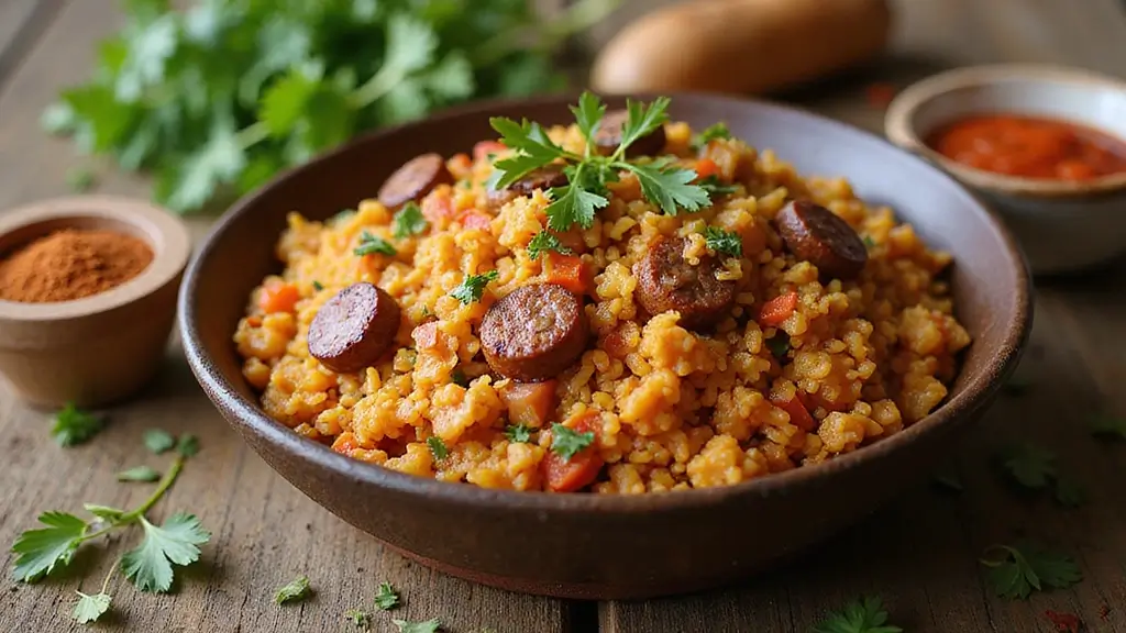Cajun Dirty Rice Recipe: Flavorful Sausage and Rice Mix - Yummy Diary