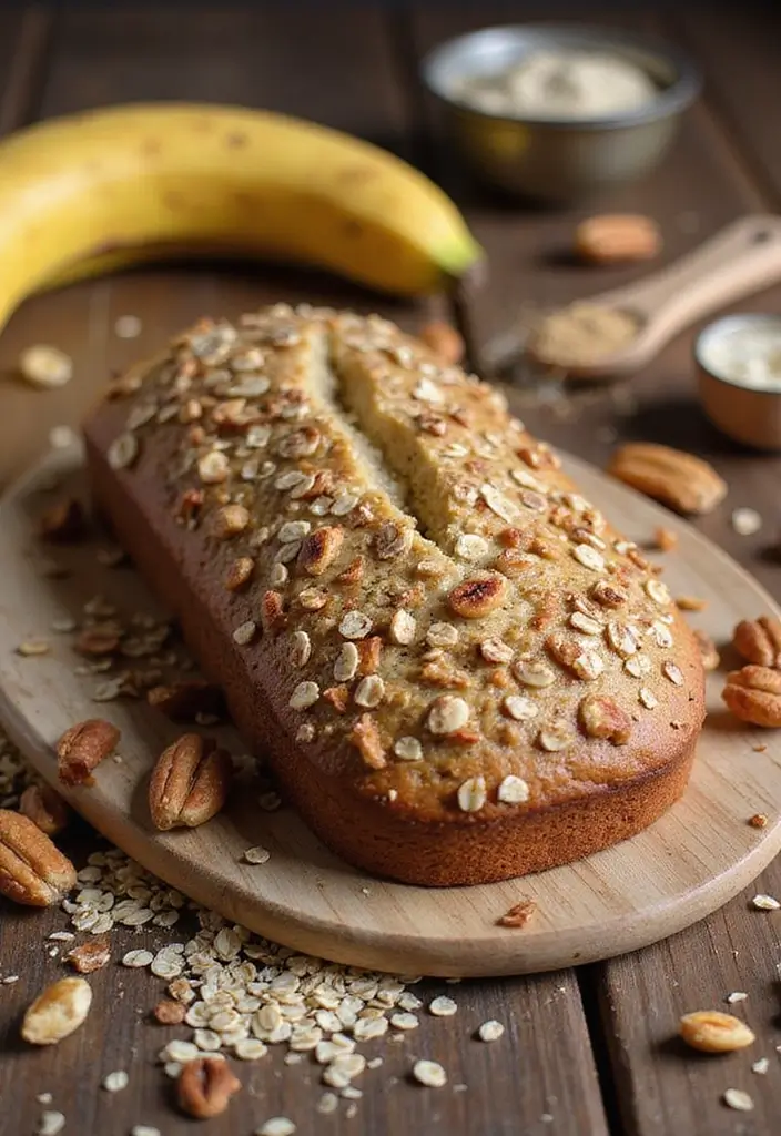 Best Banana Bread Recipe (Moist, Easy & Foolproof!) - 10. Banana Bread with a Nutty Oat Topping