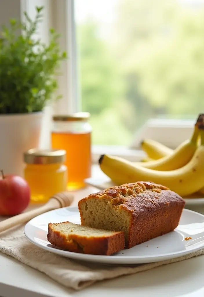 Best Banana Bread Recipe (Moist, Easy & Foolproof!) - 3. Low-Sugar Banana Bread