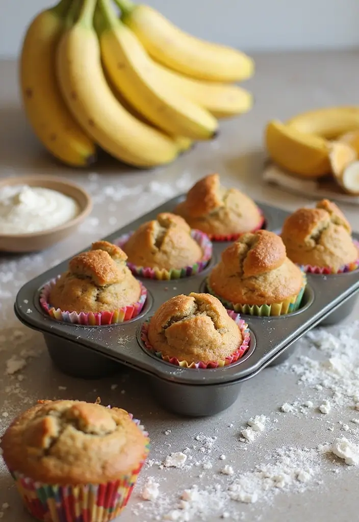 Best Banana Bread Recipe (Moist, Easy & Foolproof!) - 7. Banana Bread Muffins