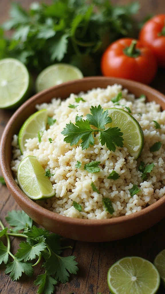 Cilantro Lime Rice Recipe: Fresh, Zesty, and Delicious! - Ingredients List