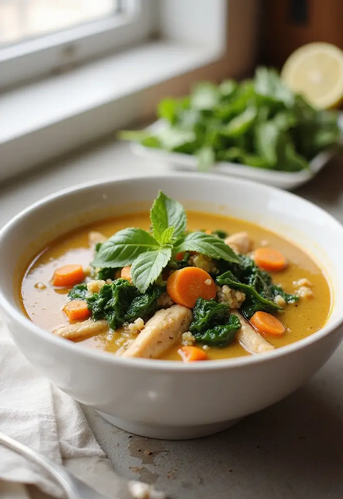 Comforting Recipes with Chicken Broth to Warm Your Soul - 6. Chicken and Quinoa Soup
