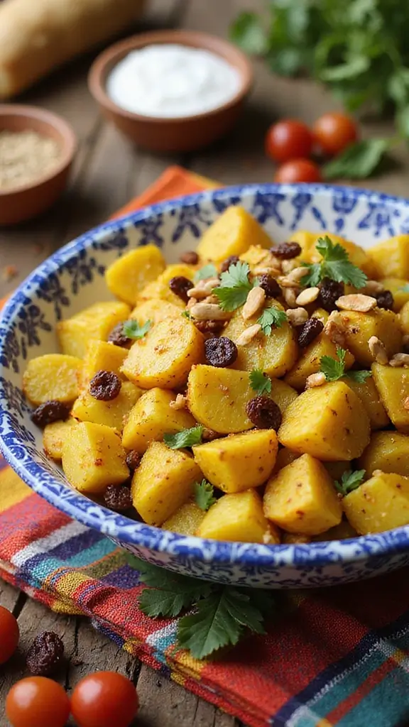 Creamy and Fresh: 10 Irresistible Gourmet Potato Salad Recipes - 6. Curried Potato Salad