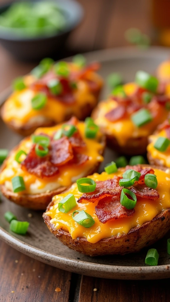 Crispy Cheesy Potato Skins: The Ultimate Appetizer - Step-by-Step Instructions