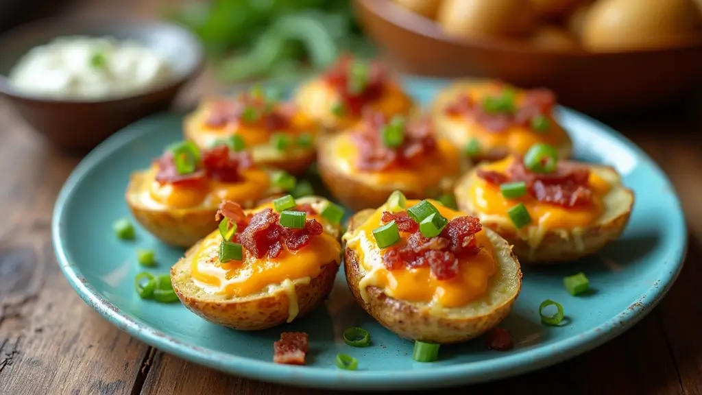 Crispy Cheesy Potato Skins: The Ultimate Appetizer