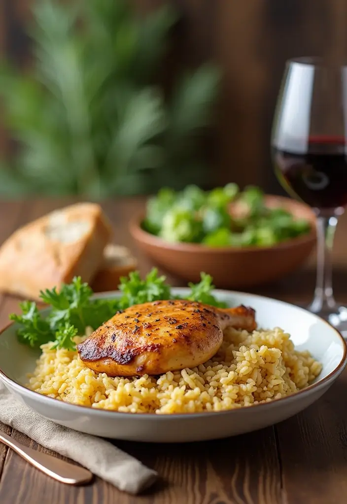Easy Chicken and Rice Recipe That Always Turns Out Perfect - Pairing Suggestions