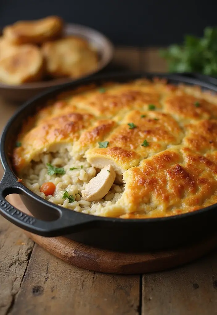 Easy Recipes with Chicken You Can Make in 30 Minutes - 12. Chicken and Rice Casserole