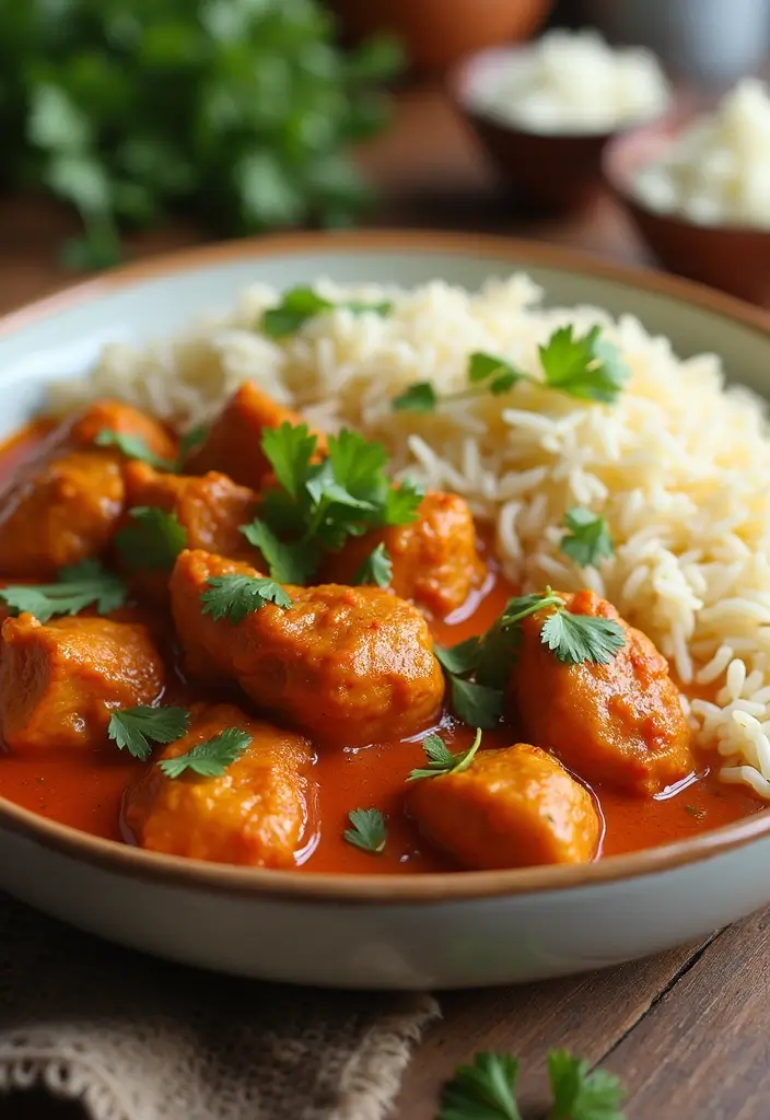 Easy Recipes with Chicken You Can Make in 30 Minutes - 15. Chicken Tikka Masala