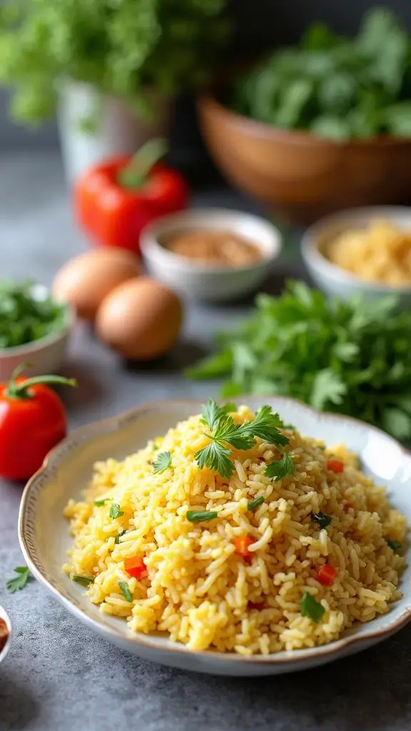 Egg Fried Rice Recipe: Quick, Easy, and Better Than Takeout! - Ingredients List