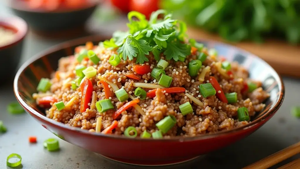 Egg Roll in a Bowl: Low Carb, Flavorful, and So Satisfying