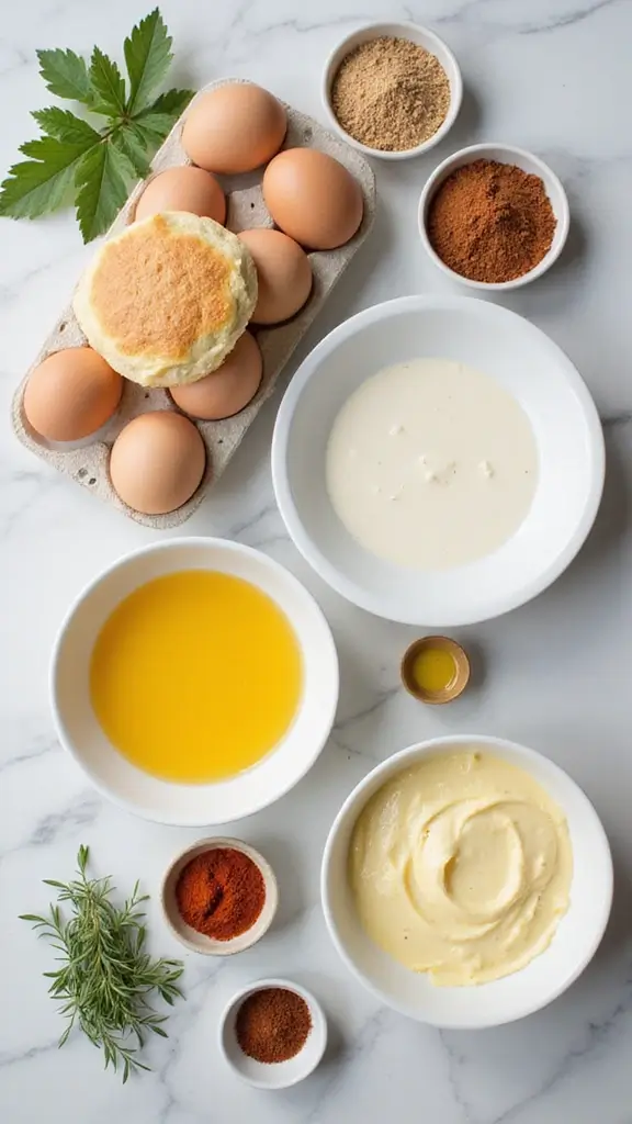 Eggs Benedict Recipe: Classic, Elegant, and Absolutely Delicious - 3. Essential Ingredients List