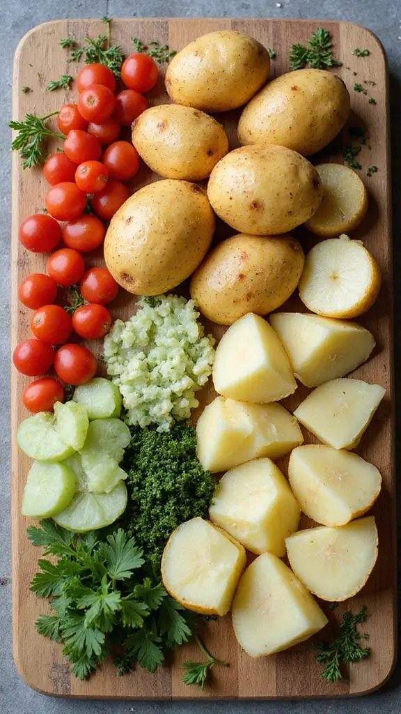 German Potato Salad Recipe: Tangy, Savory, and Deliciously Unique - 3. Ingredient Highlights