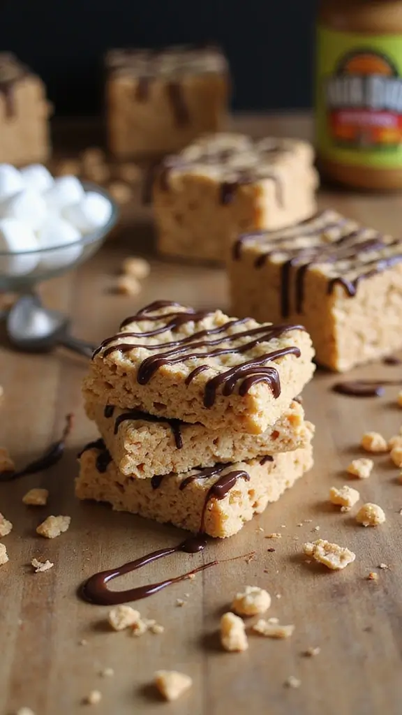 Gourmet Rice Crispy Treats: A Recipe for All Occasions - Peanut Butter Rice Crispy Treats