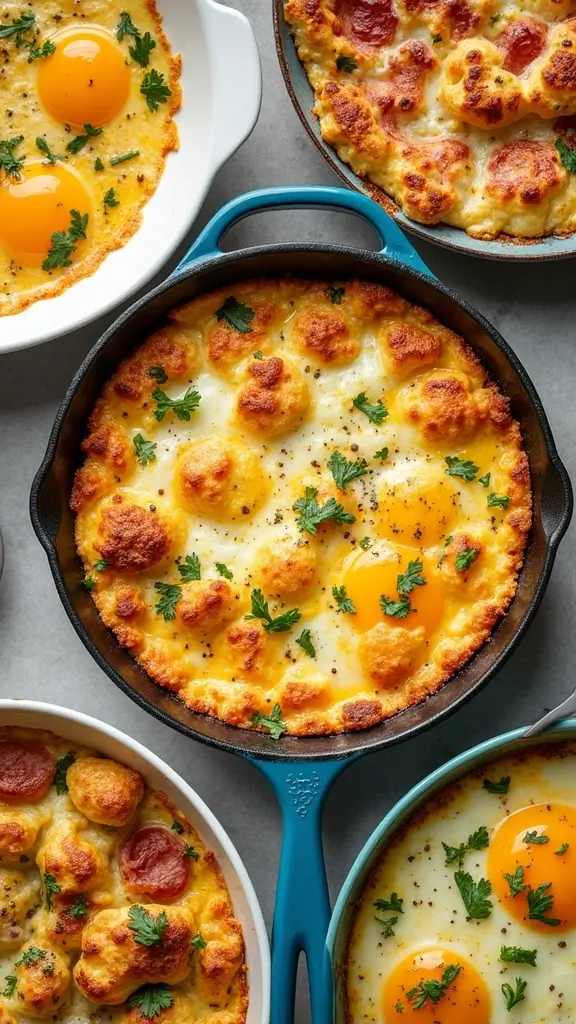 Hearty Cheesy Egg Bake Recipe: A Perfect Breakfast or Brunch Delight - 7. Explore Flavor Variations