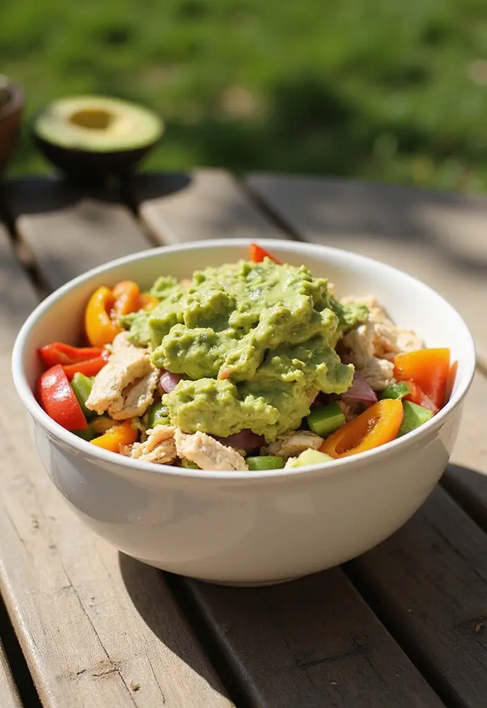 How to Make a Classic Chicken Salad Recipe Everyone Loves - 3. Avocado Chicken Salad Delight