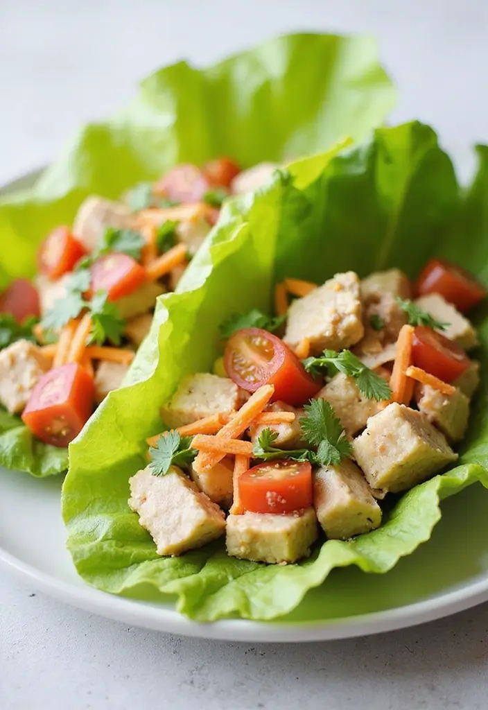 How to Make a Classic Chicken Salad Recipe Everyone Loves - 9. Chicken Salad Lettuce Wraps