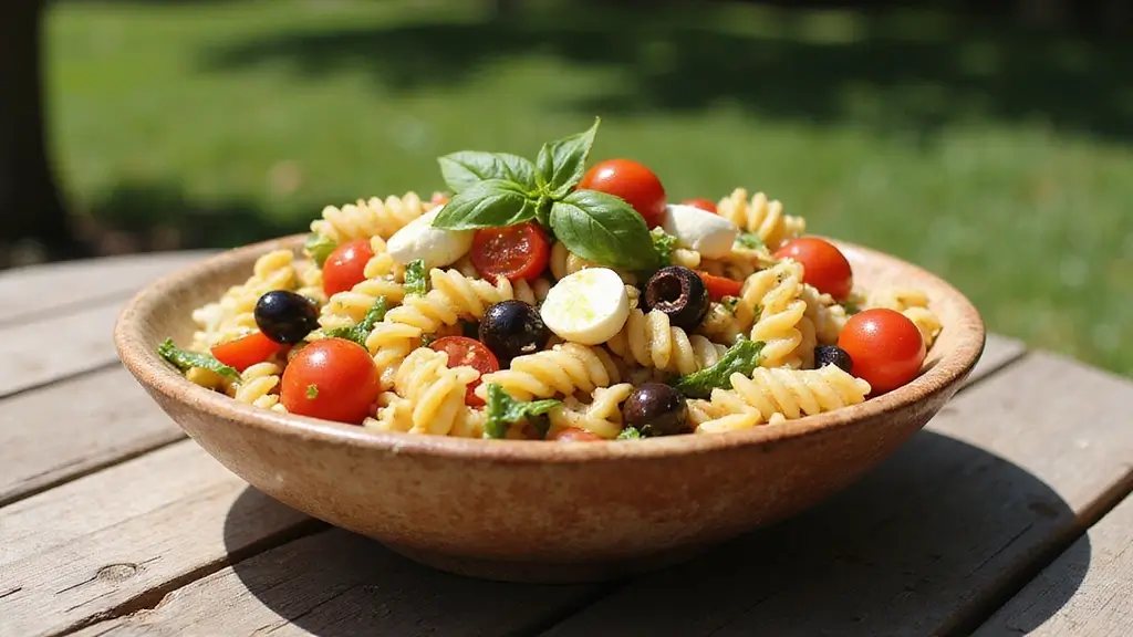 Pasta Salad Recipe Italian Style Bursting with Flavor