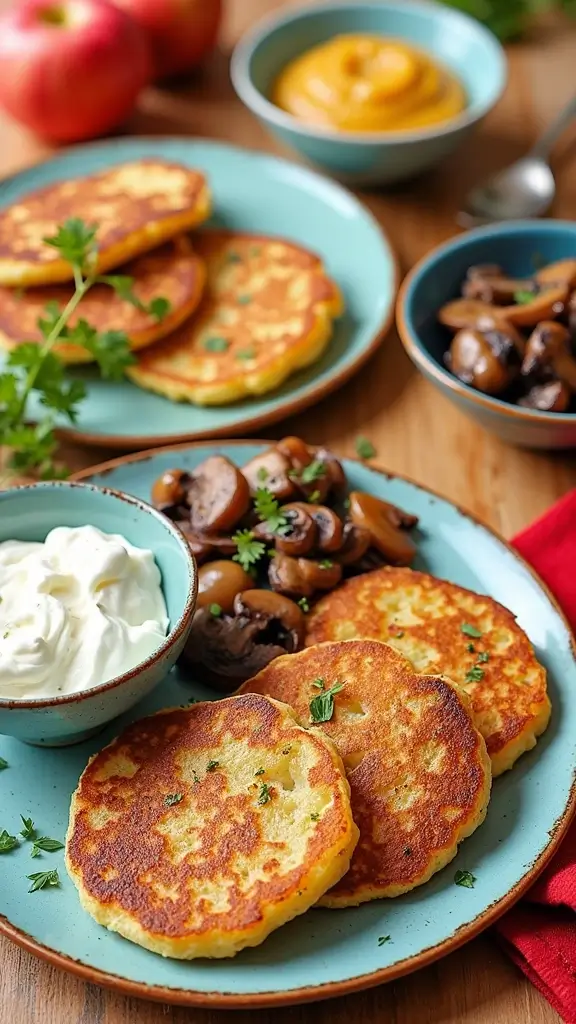 Potato Pancake Recipe Crispy Golden and Irresistibly Good - Serving Suggestions