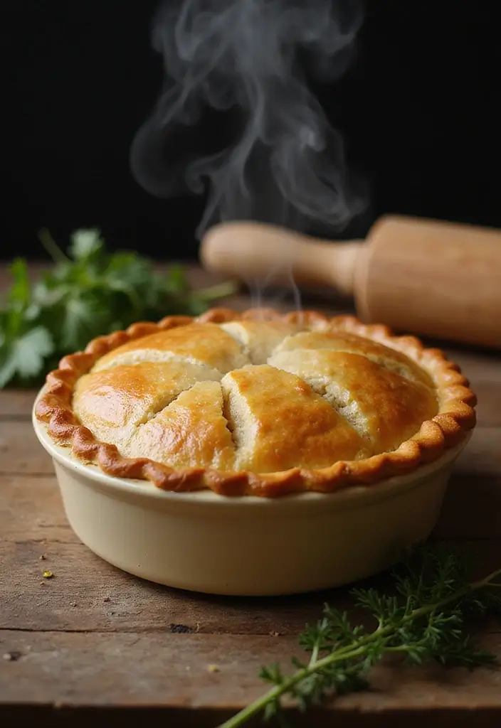 Quick Recipes with Rotisserie Chicken for Busy Weeknights - 8. Rotisserie Chicken Pot Pie