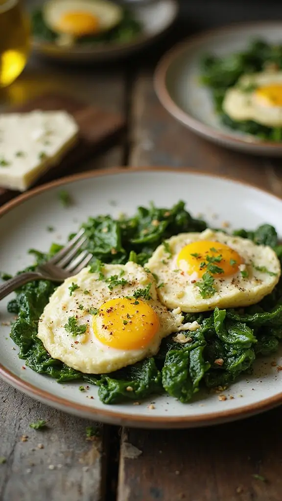 Savory and Fluffy: 10 Egg Foo Young Recipe Variations to Savor - 2. Spinach and Feta Egg Foo Young