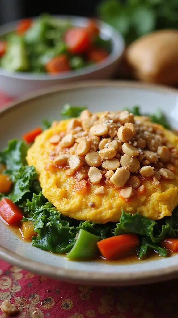 Savory and Fluffy: 10 Egg Foo Young Recipe Variations to Savor - 7. Thai-Inspired Egg Foo Young