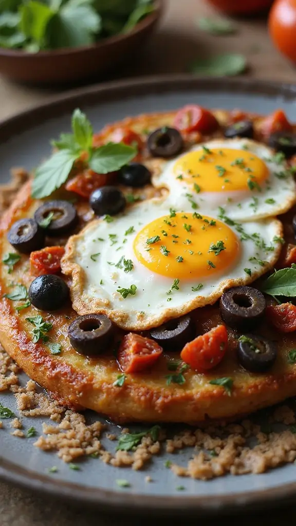 Savory and Fluffy: 10 Egg Foo Young Recipe Variations to Savor - 8. Mediterranean Egg Foo Young with Olives