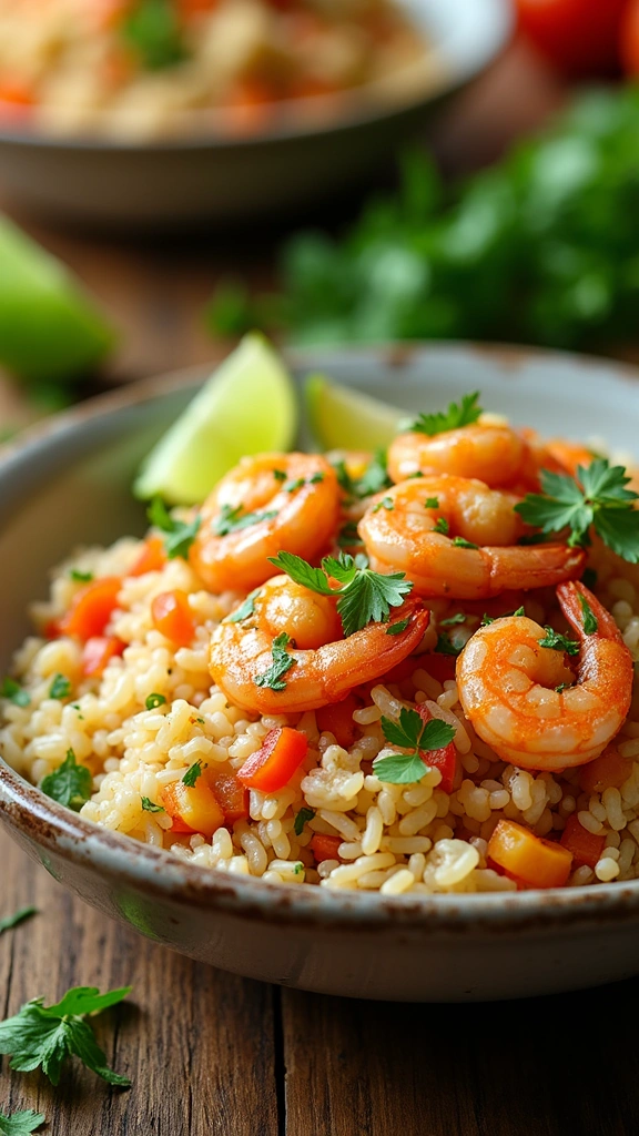 Shrimp Rice Recipe: Savory Comfort Packed with Flavor - Nutritional Breakdown