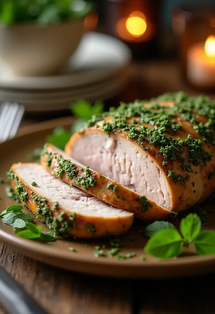 Steak Recipes for Dinner That Impress Every Time - 8. Herb-Crusted London Broil