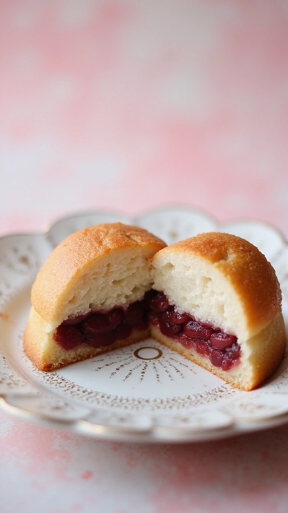 Sticky Rice Recipe: Traditional Comfort with a Chewy Twist - 5. Sticky Rice Cake with Sweet Red Bean Filling