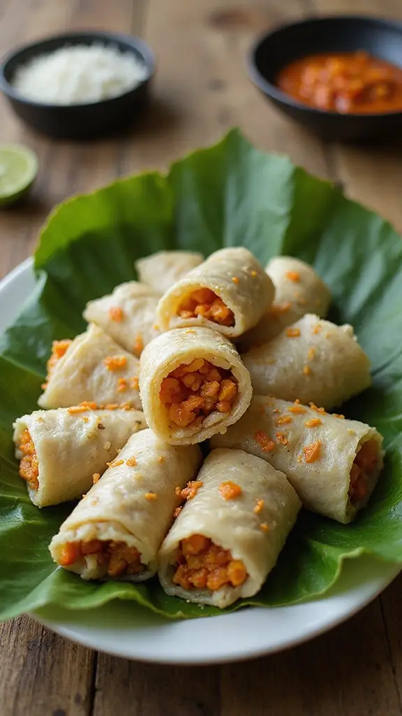 Sticky Rice Recipe: Traditional Comfort with a Chewy Twist - 6. Sticky Rice and Banana Rolls