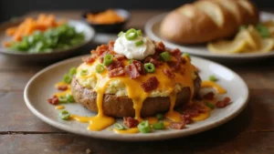 Twice Baked Potato Recipe: Rich, Cheesy, and Loaded with Flavor!