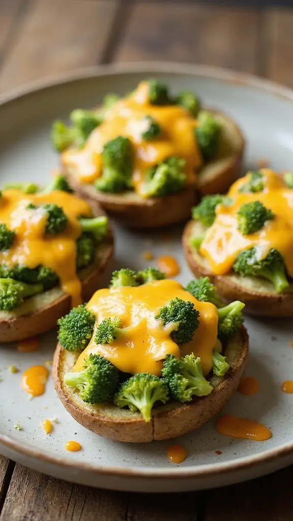 Twice Baked Potato Recipe: Rich, Cheesy, and Loaded with Flavor! - 6. Cheesy Broccoli Twice Baked Potatoes