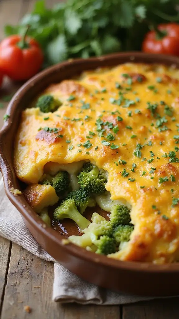 Yukon Gold Potato Recipe: Creamy Golden and Irresistible - 9. Yukon Gold Potato and Broccoli Bake