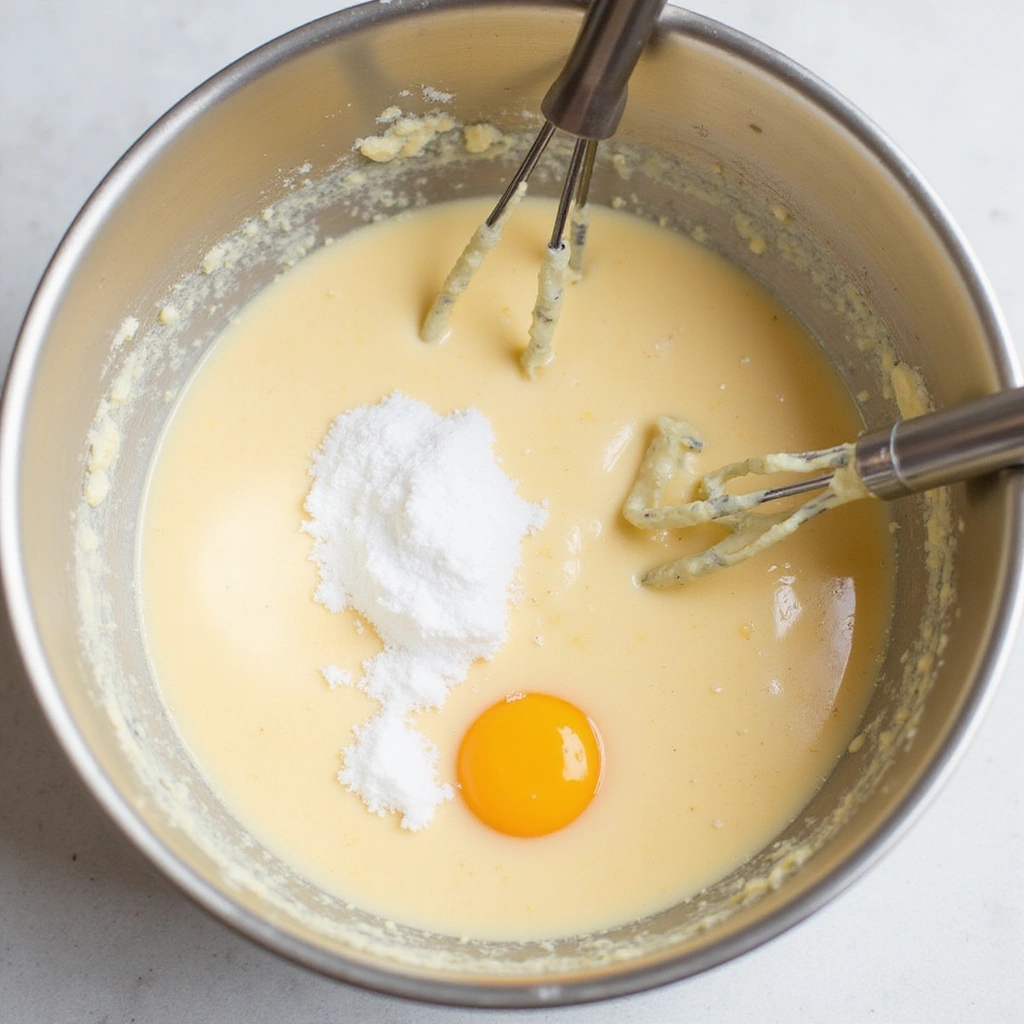 Easy Homemade Blueberry Bread Recipe - Step 4: Combine Wet Ingredients