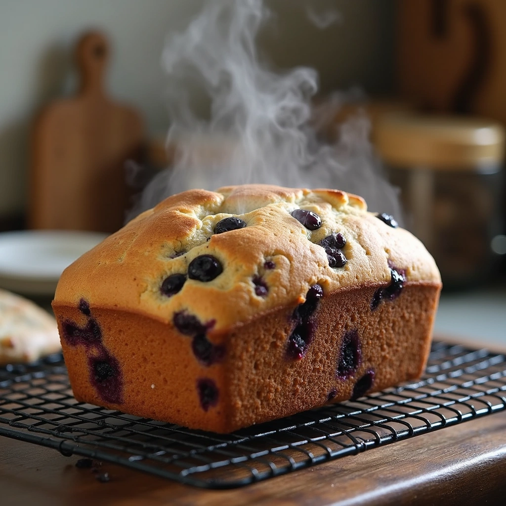 Easy Homemade Blueberry Bread Recipe - Step 9: Cool the Bread