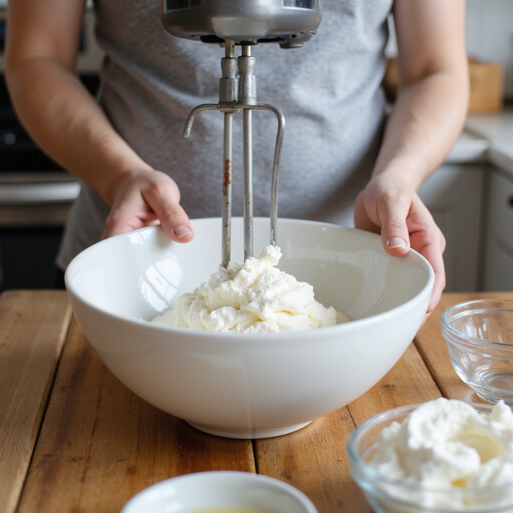 Light and Fluffy Cloud Bread Recipe - Step 2: Whip Egg Whites