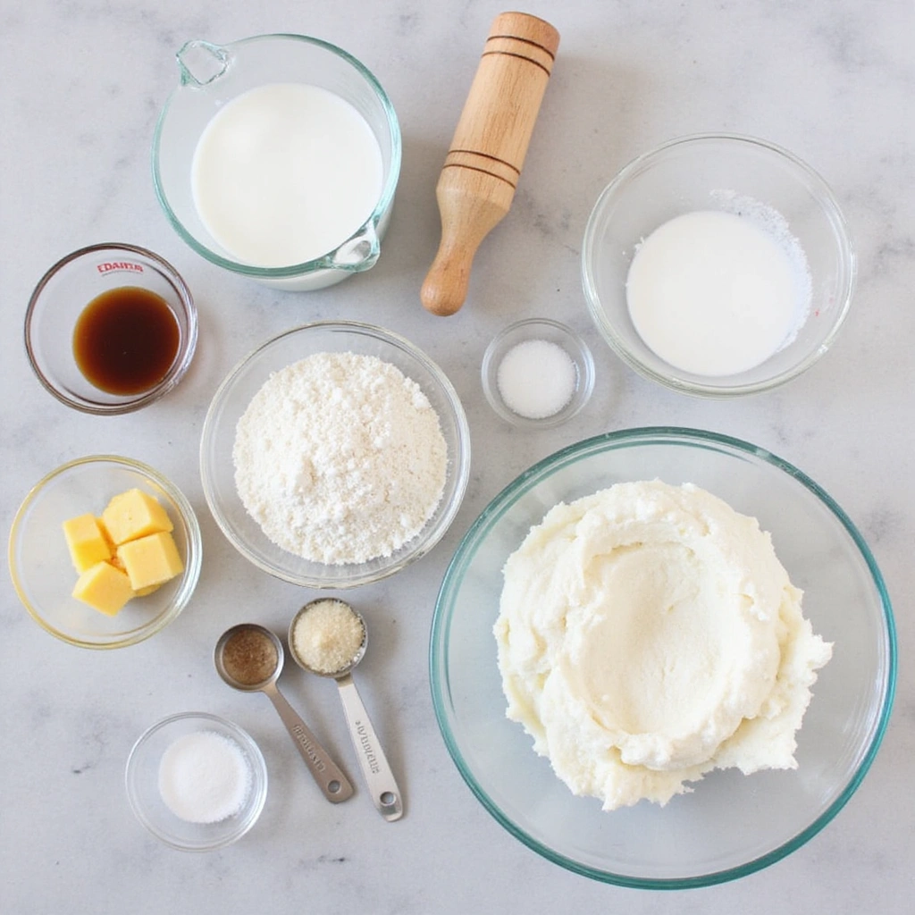 Soft and Fluffy Milk Bread Recipe - Step 1: Prepare Ingredients