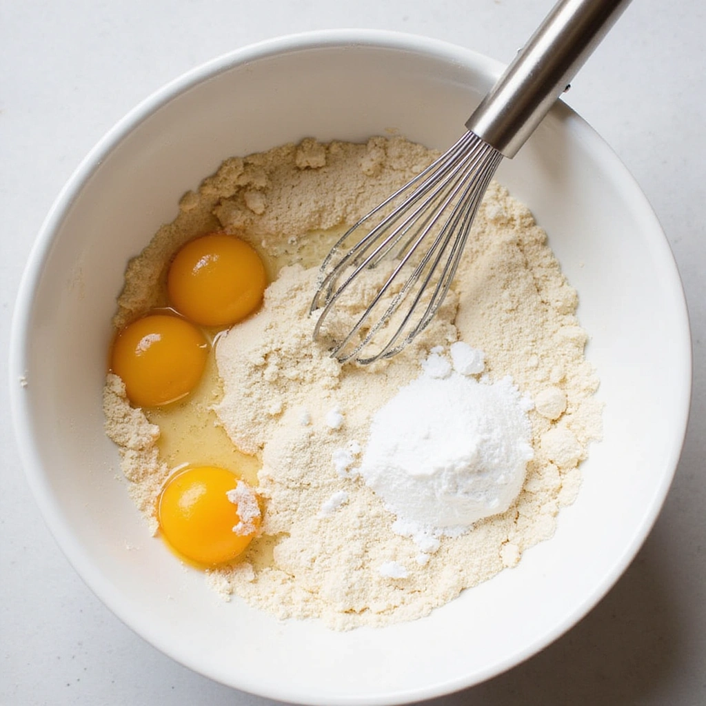 Soft and Fluffy Milk Bread Recipe - Step 2: Mix Dry Ingredients