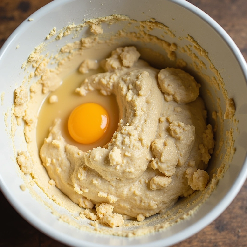 Soft and Fluffy Milk Bread Recipe - Step 4: Combine Wet and Dry Ingredients