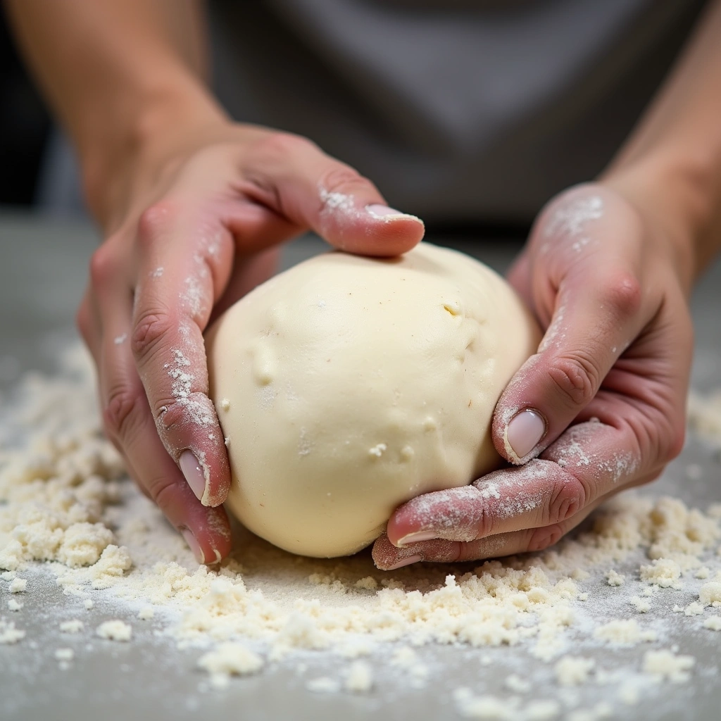 Soft and Fluffy Milk Bread Recipe - Step 5: Knead the Dough