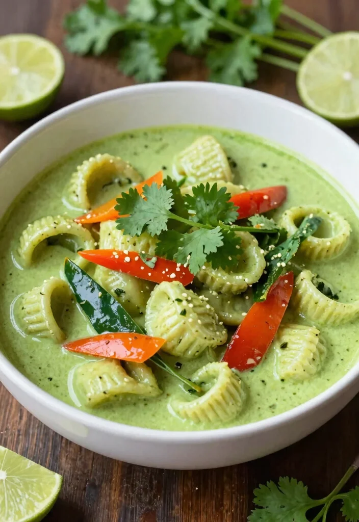 17 Vegan Gnocchi Recipes: Creamy, Cheesy and So Satisfying - 11. Thai Green Curry Gnocchi 1