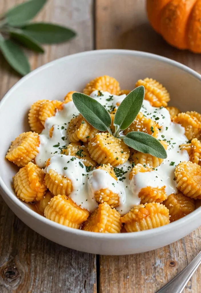 17 Vegan Gnocchi Recipes: Creamy, Cheesy and So Satisfying - 17. Pumpkin Sage Gnocchi 1