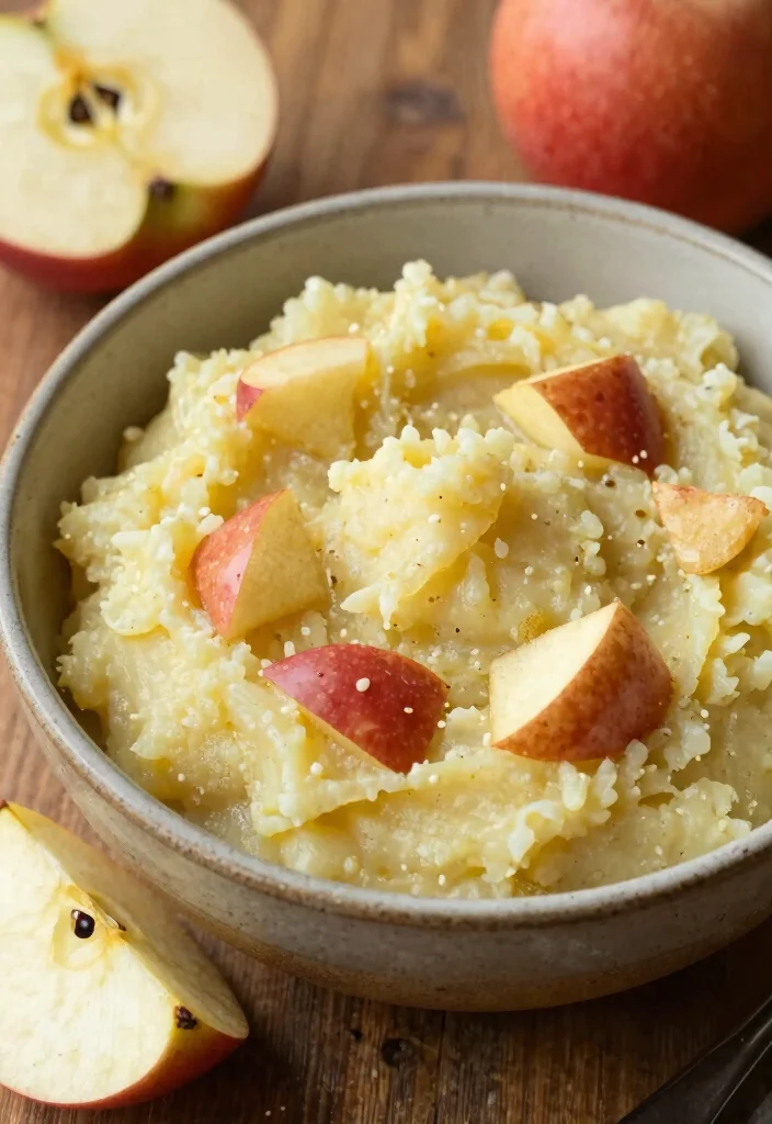 17 Vegan Mashed Potato Recipes Better Than The Original - 15. Vegan Mashed Potatoes with Apples 1
