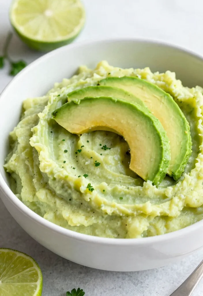 17 Vegan Mashed Potato Recipes Better Than The Original - 16. Vegan Mashed Potatoes with Avocado 1
