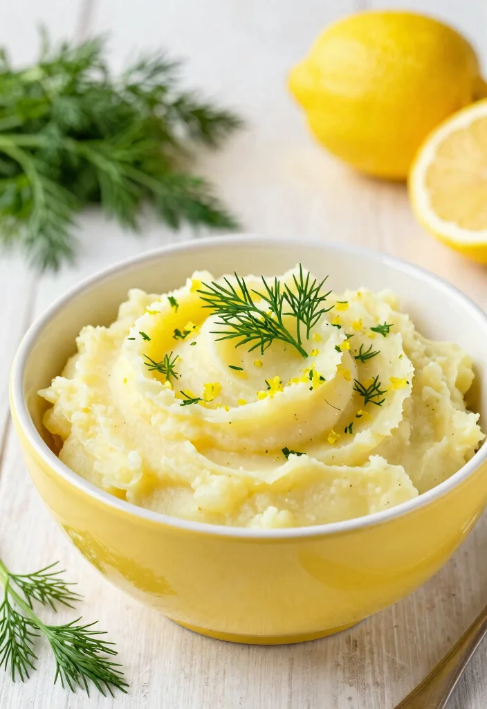 17 Vegan Mashed Potato Recipes Better Than The Original - 7. Mashed Potatoes with Lemon Zest and Dill 1