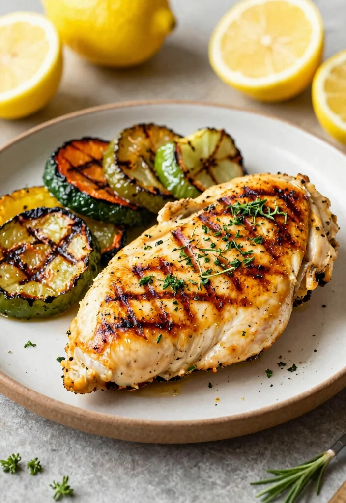 18 Easy Postpartum Freezer Meals for New Moms - 17. Lemon Herb Grilled Chicken 1
