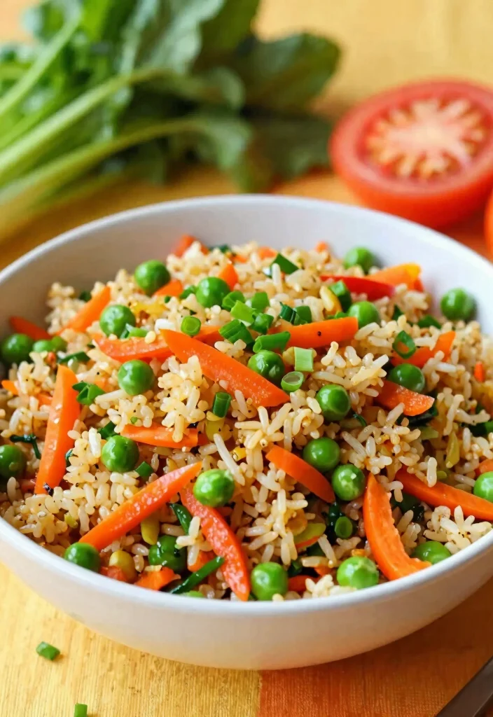 18 Freezer-Friendly Vegetarian Meals Everyone Will Love - 11. Vegetable Fried Rice 1